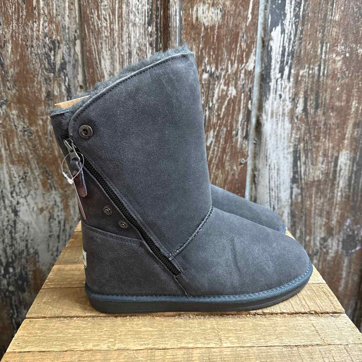 Tundra 10 Gray Boots