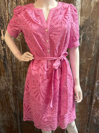 Talbots Size 4 (Small) Pink Dress