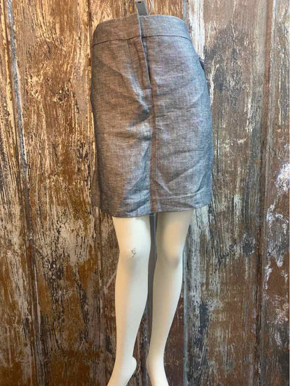 Loft Size 4 Gray Skirt