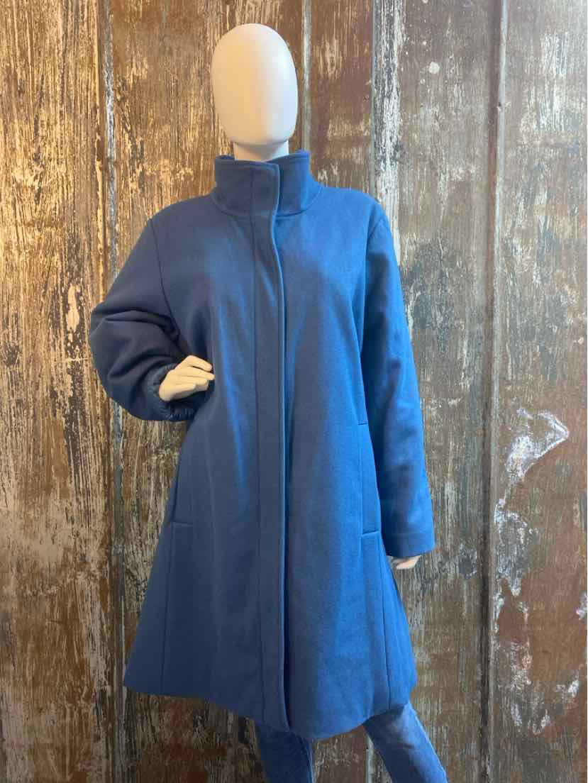 Lands End Size 24 (3X) Blue Coat