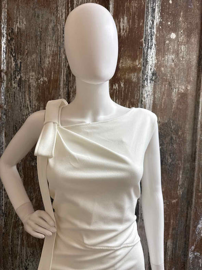 Calvin Klein Size 14 (Large) White Dress