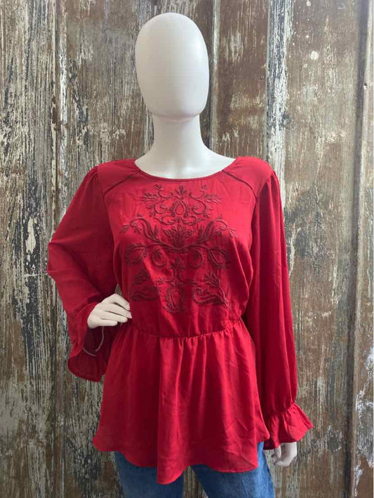 Torrid Size 1X Red tops