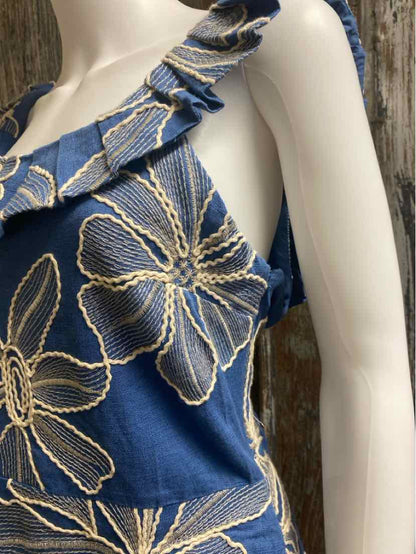Loft Size 14 Blue Dress