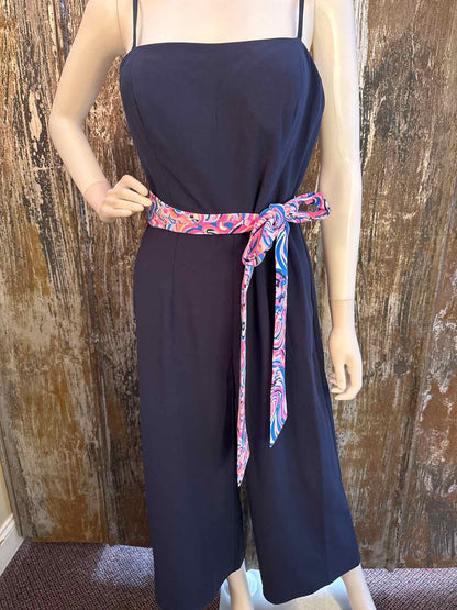 Lilly Pulitzer Size 4 (Small) Navy Jumpsuit
