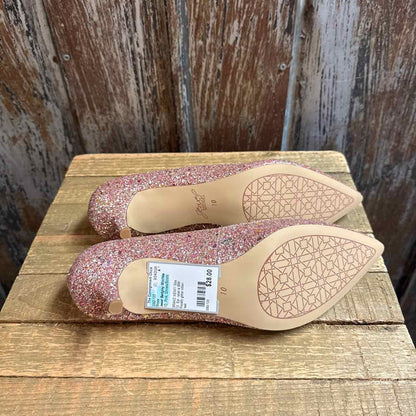 Jewel Badgley Mischka 10 Pink Shoes