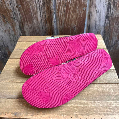 Scholl 8 Burgundy print Shoes