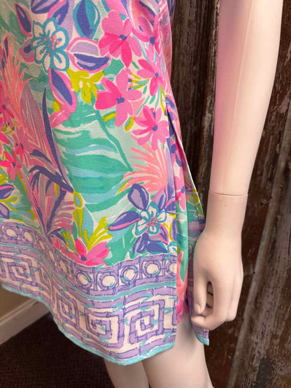 Lilly Pulitzer Size 2 (Extra Small) pink floral Romper