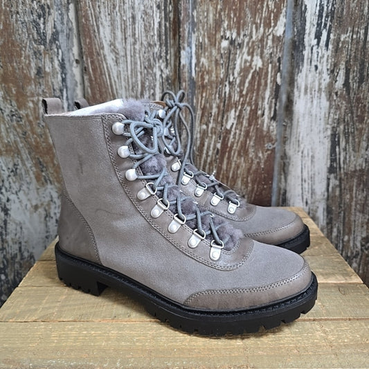 Lucky Brand 8 Gray Boots
