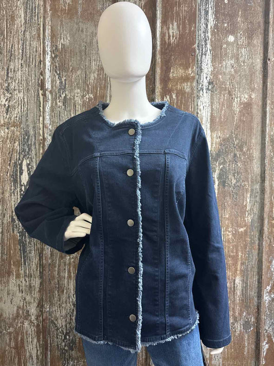 Kasper Size 3X Denim Jacket