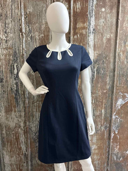 Talbots Size 6 Navy Dress