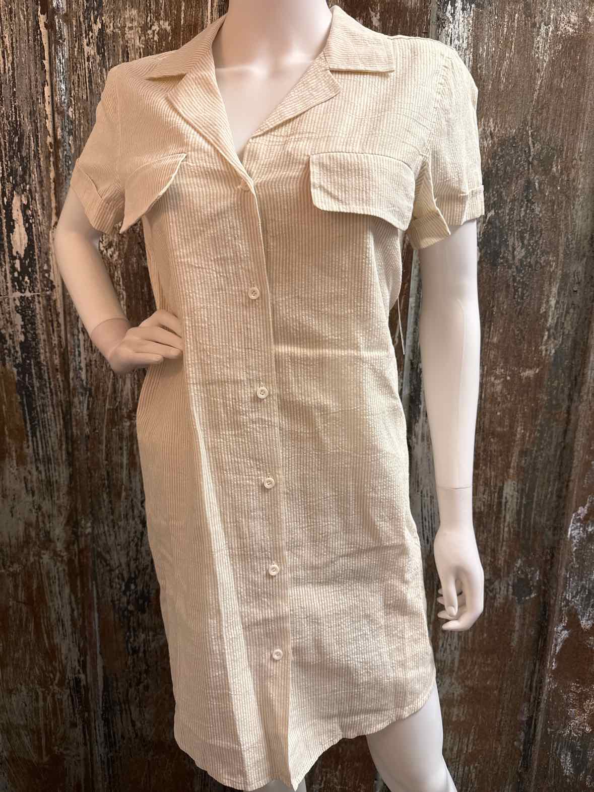 209 wst 38 Size small Brown stripe Dress