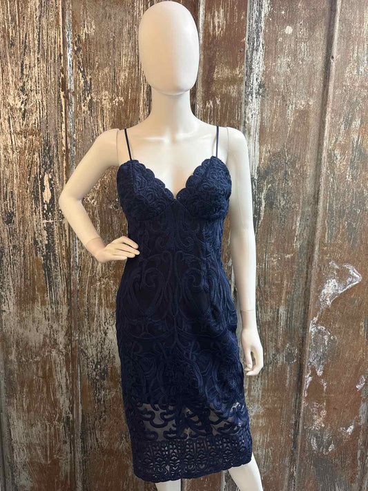 Bardot Size 6 (Small) Navy Dress