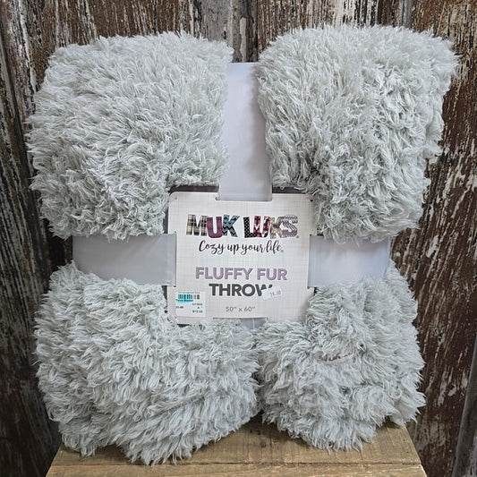 Mukluks Throw Blanket