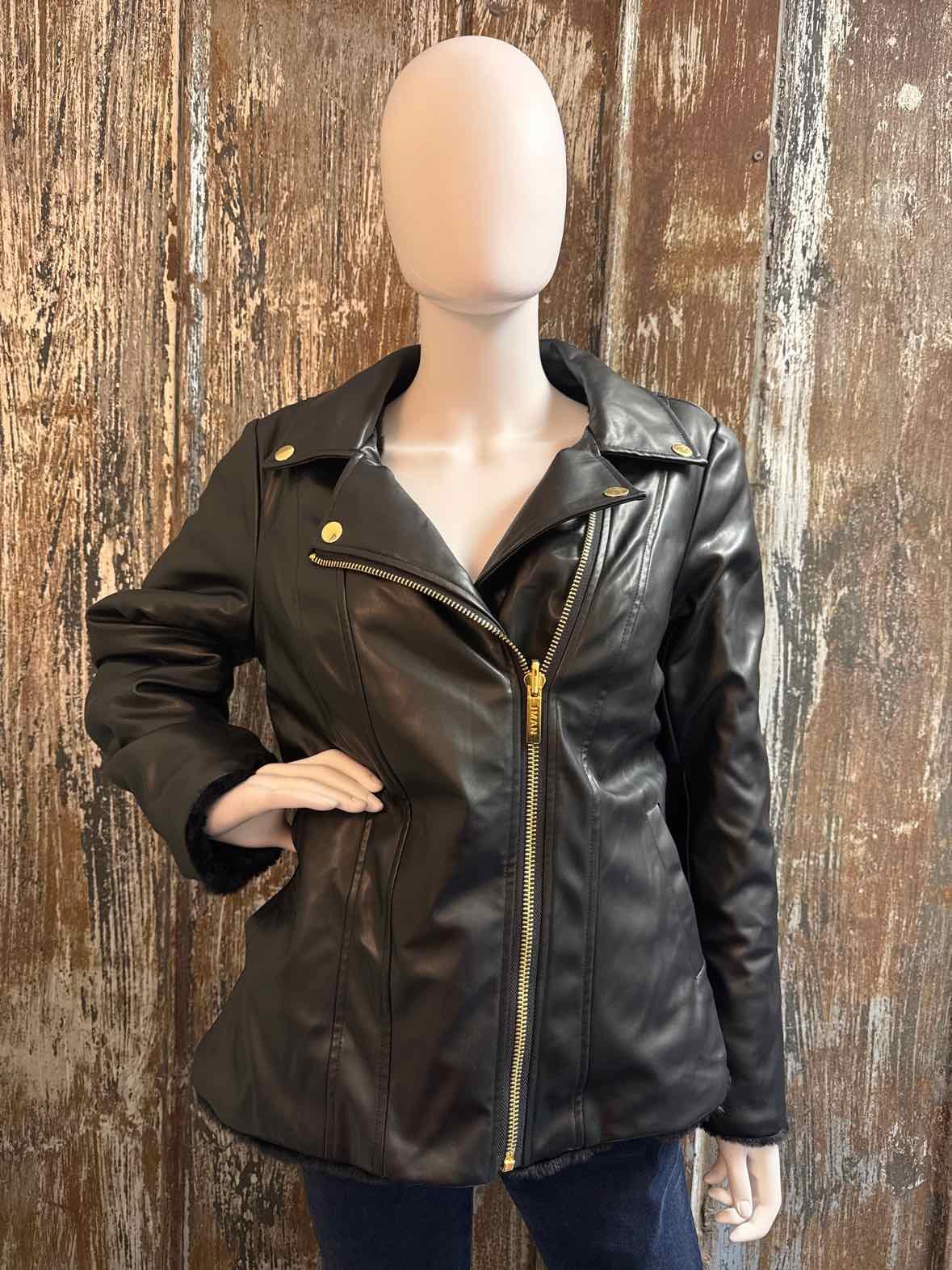 Iman Size Medium Black Jacket