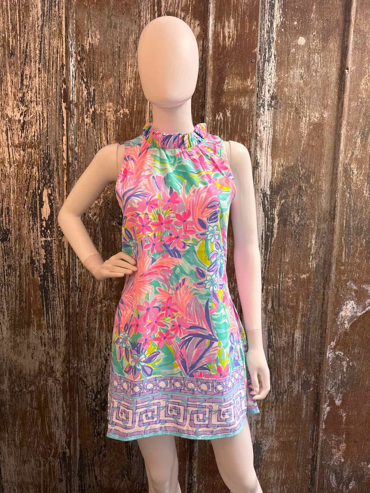 Lilly Pulitzer Size 2 (Extra Small) pink floral Romper