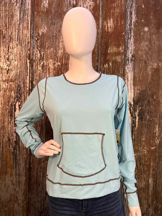 Athleta Size Medium Blue tops