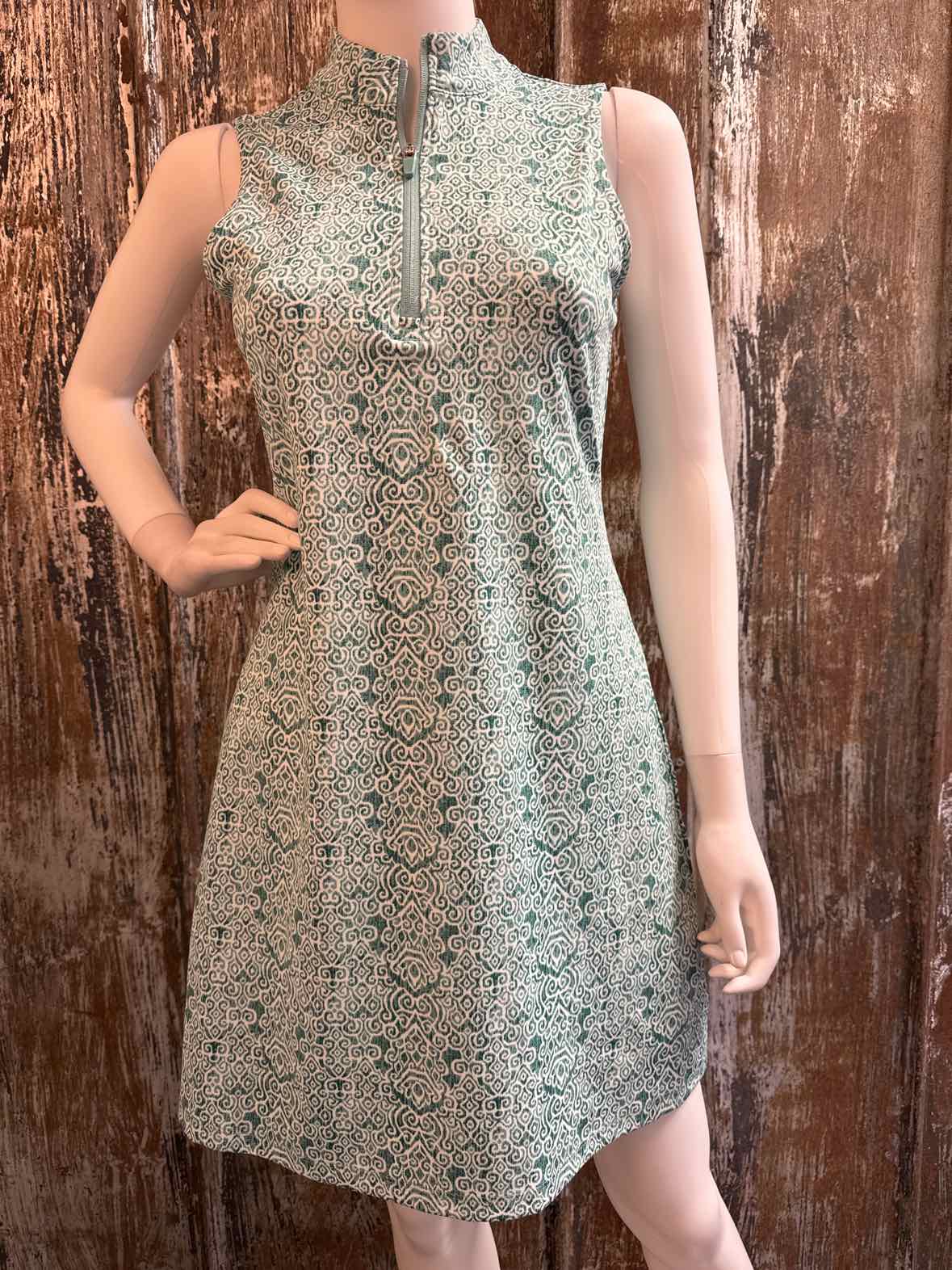 Tommy Bahama Size small Green Print Dress