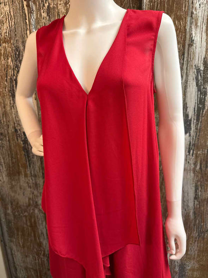 BCBG Maxazria Size small Red Tunic