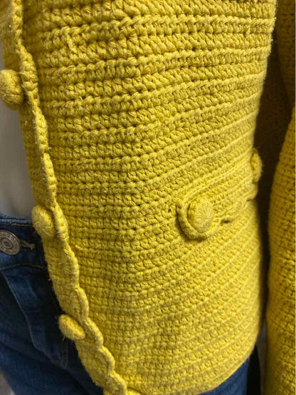 Boden Size 16 (Extra Large) Yellow Cardigan