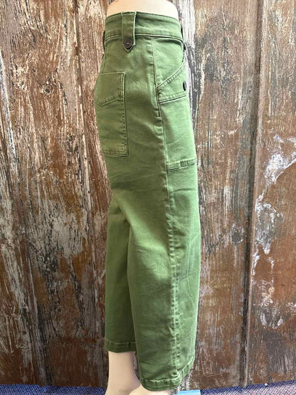 Kut From The Kloth Size 6 Petite Green Pants
