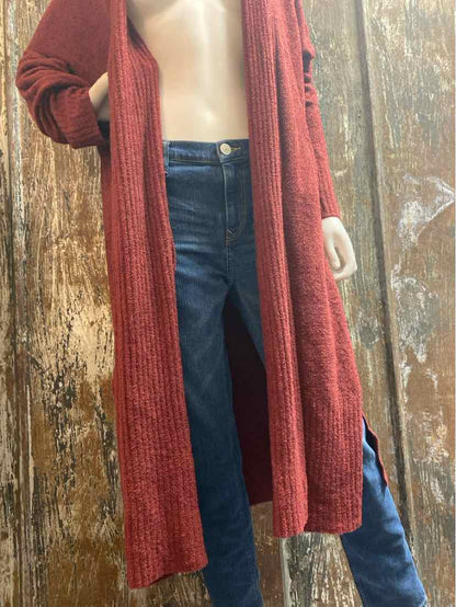 Barefoot Dreams Size 1X Rust Cardigan