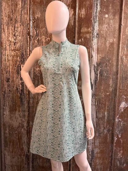 Tommy Bahama Size small Green Print Dress