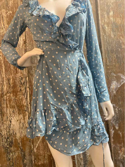 Realisation Size small Blue polka dot Dress