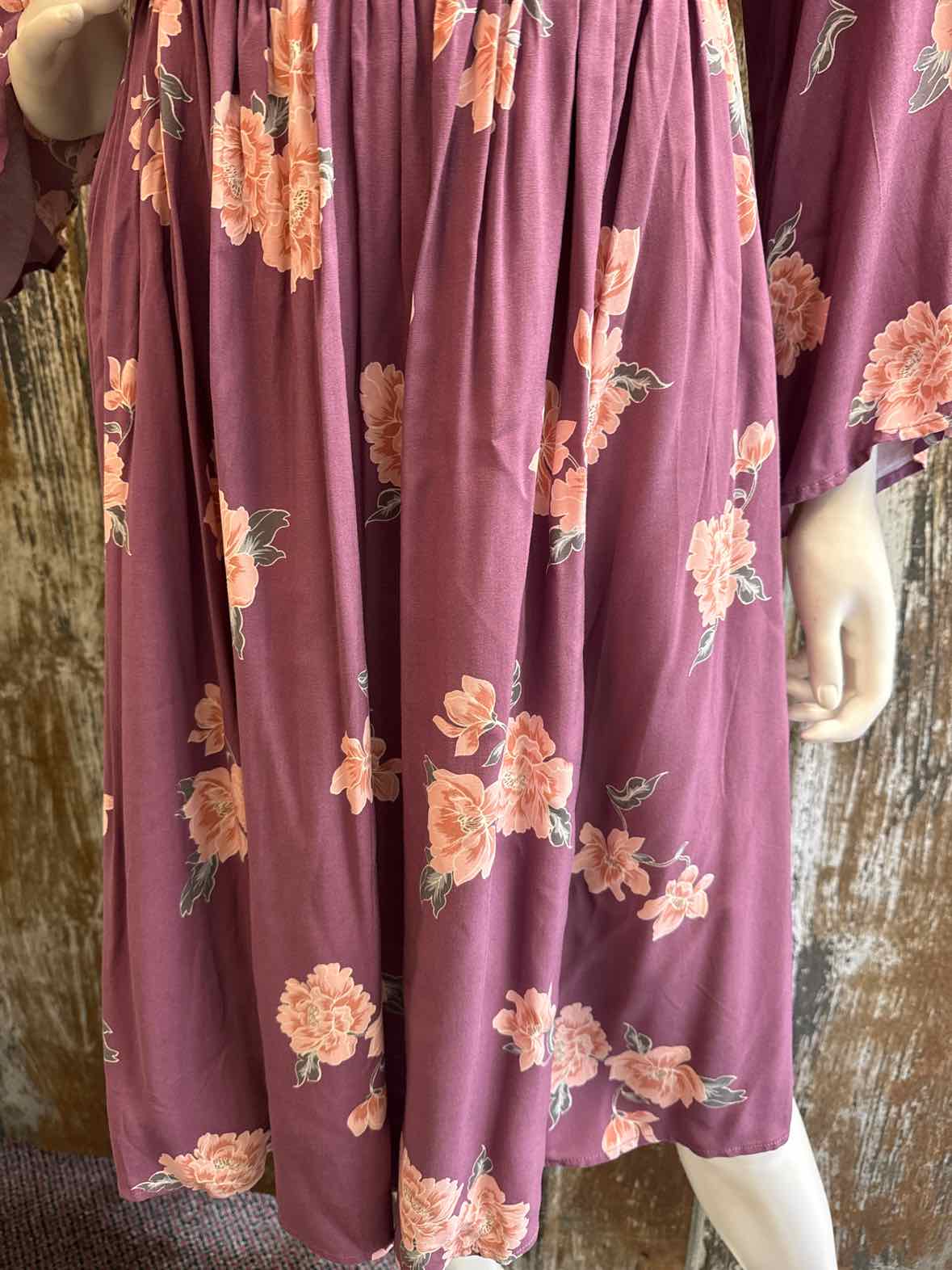 Torrid Size 2X Purple floral Dress
