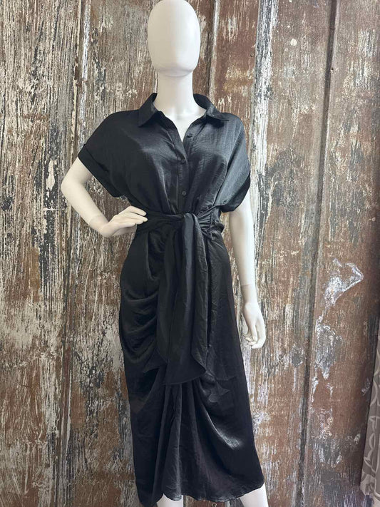 Steve Madden Size 8 (Medium) Black Dress