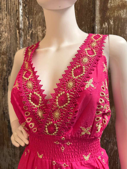 Boston Proper Size Large Pink Dress