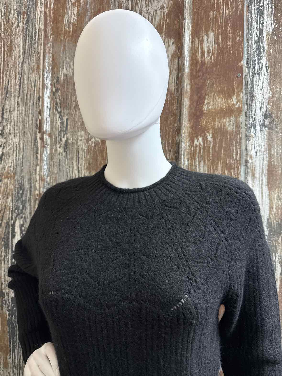 Talbots Size Medium Petite Black Sweater
