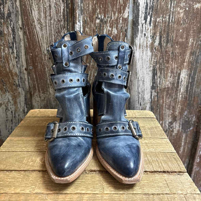 Free Bird 9 Blue Boots