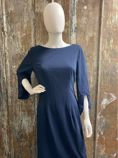 JS Collection Size 8 (Medium) Navy Evening Dress
