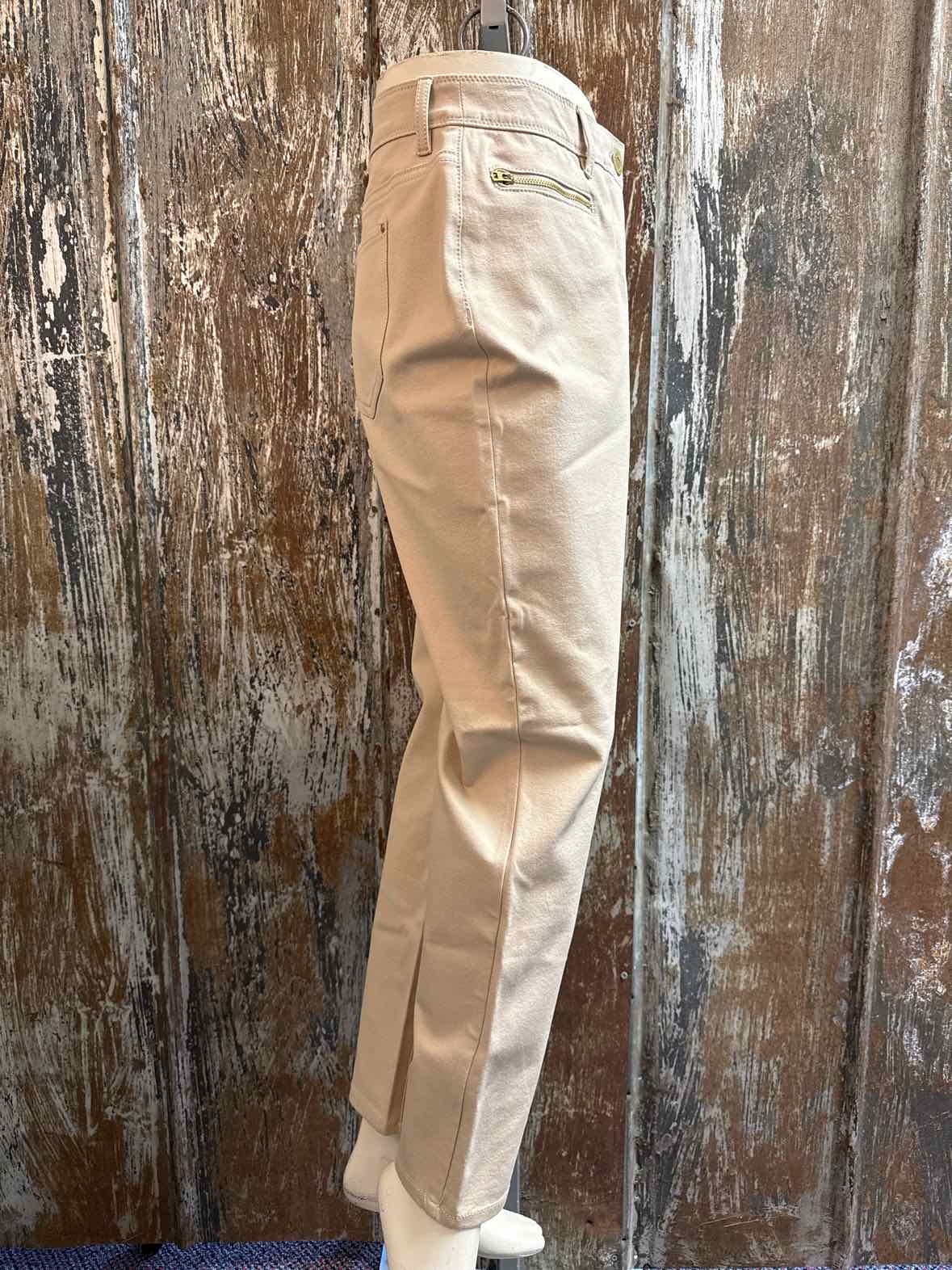 Chico's Size 8 Tan Pants
