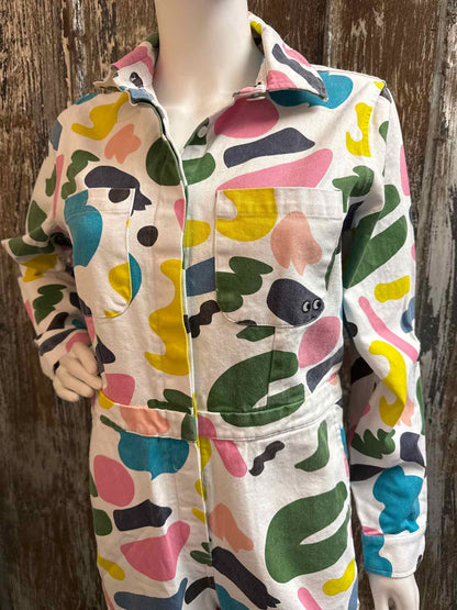 Lazy Oaf Lazy Oaf Size 8 (Medium) Multi Color Boiler Suit
