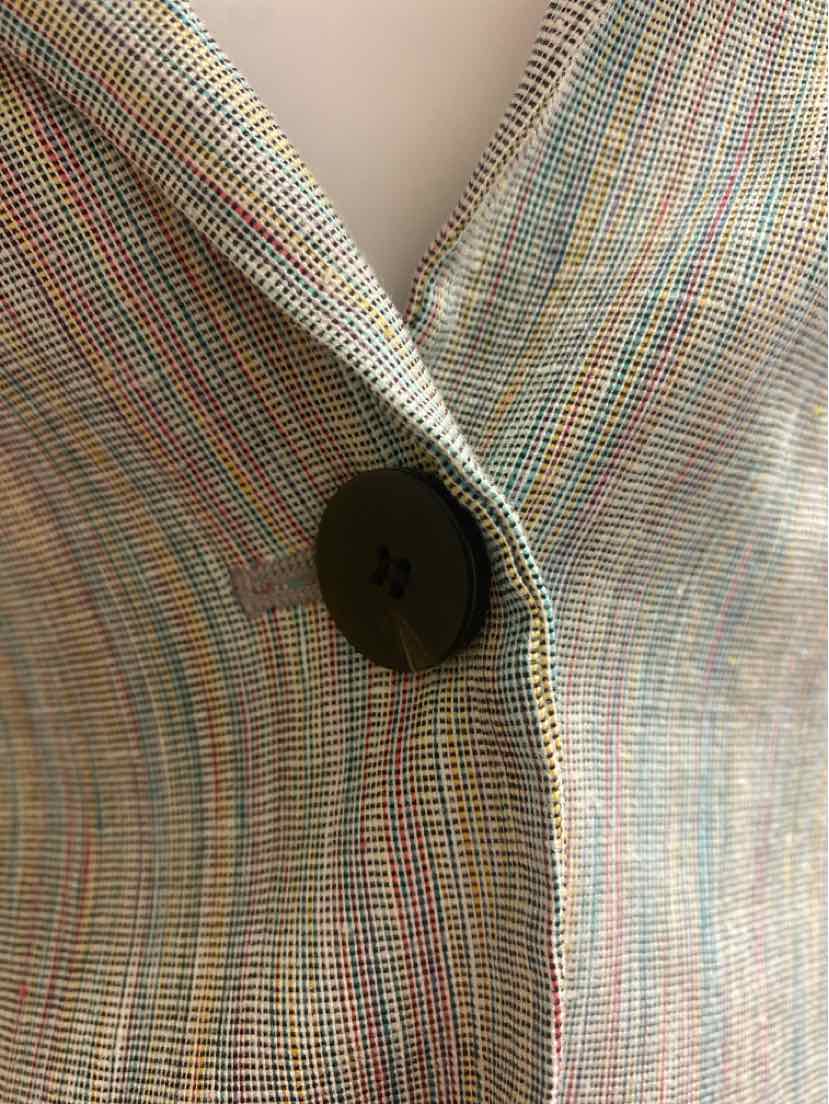 theory Size 6 (Small) Multi Color Blazer