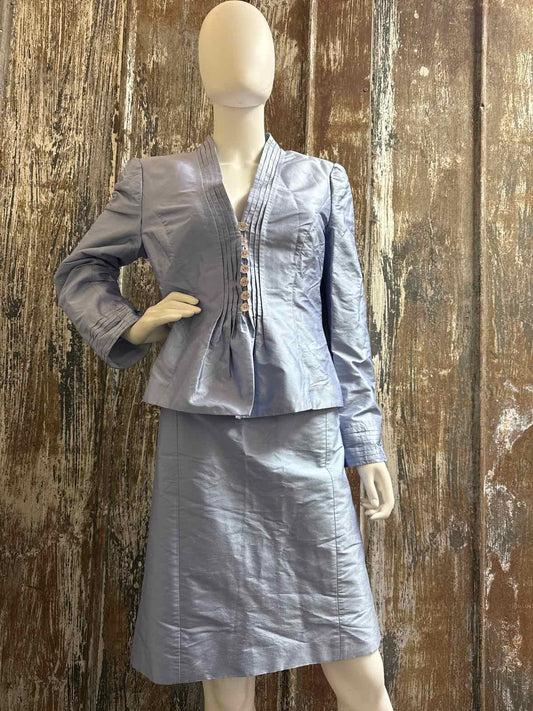 Armani Collezioni Size 12 (Large) Blue 2 Piece Suit