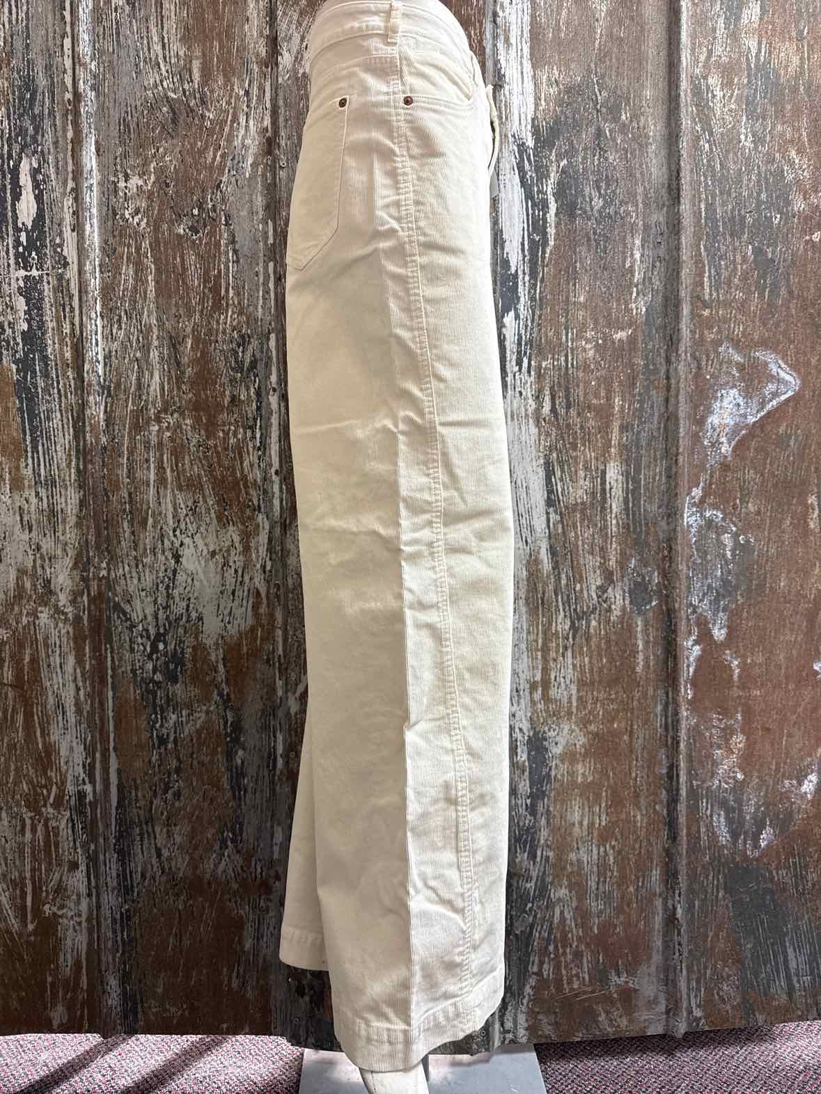 pilcro Size 6 Cream Pants