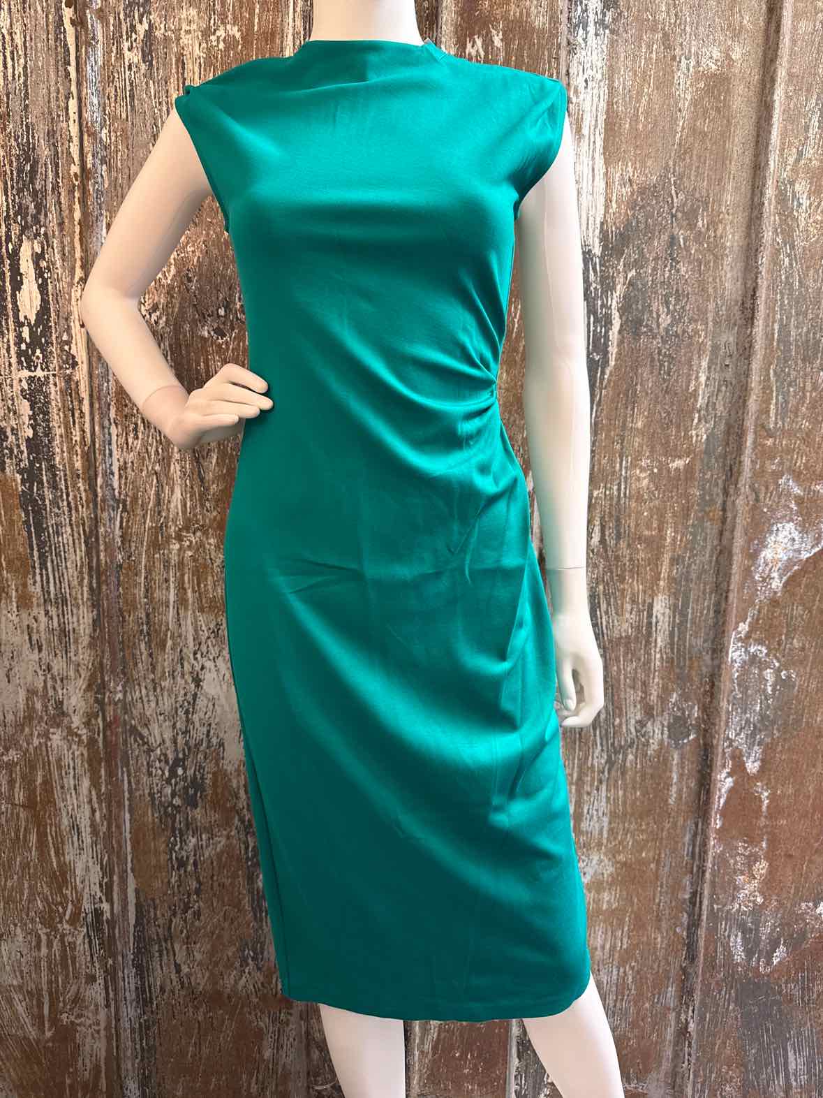 Diane Von Furstenberg Size 6 (Small) Emerald Dress