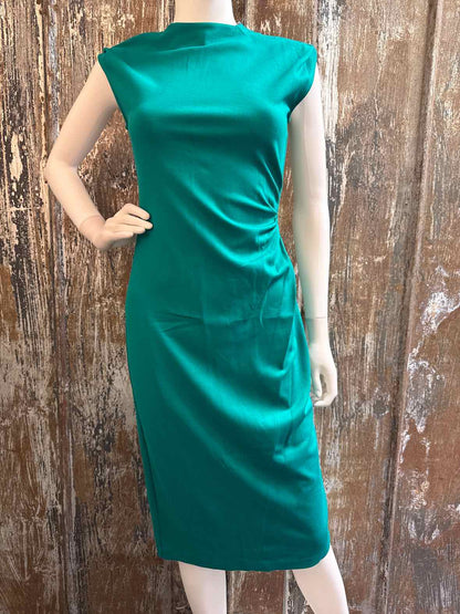 Diane Von Furstenberg Size 6 (Small) Emerald Dress
