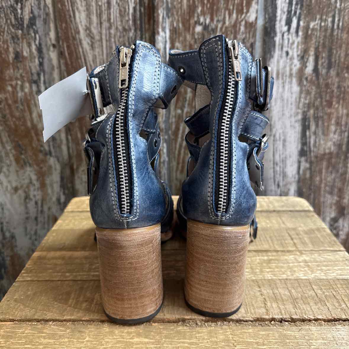Free Bird 9 Blue Boots