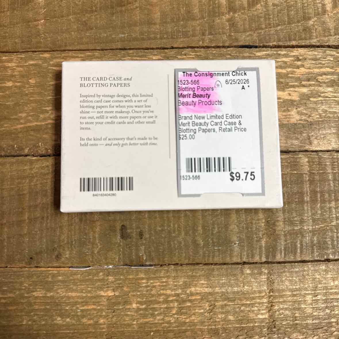 Merit Beauty Blotting Papers