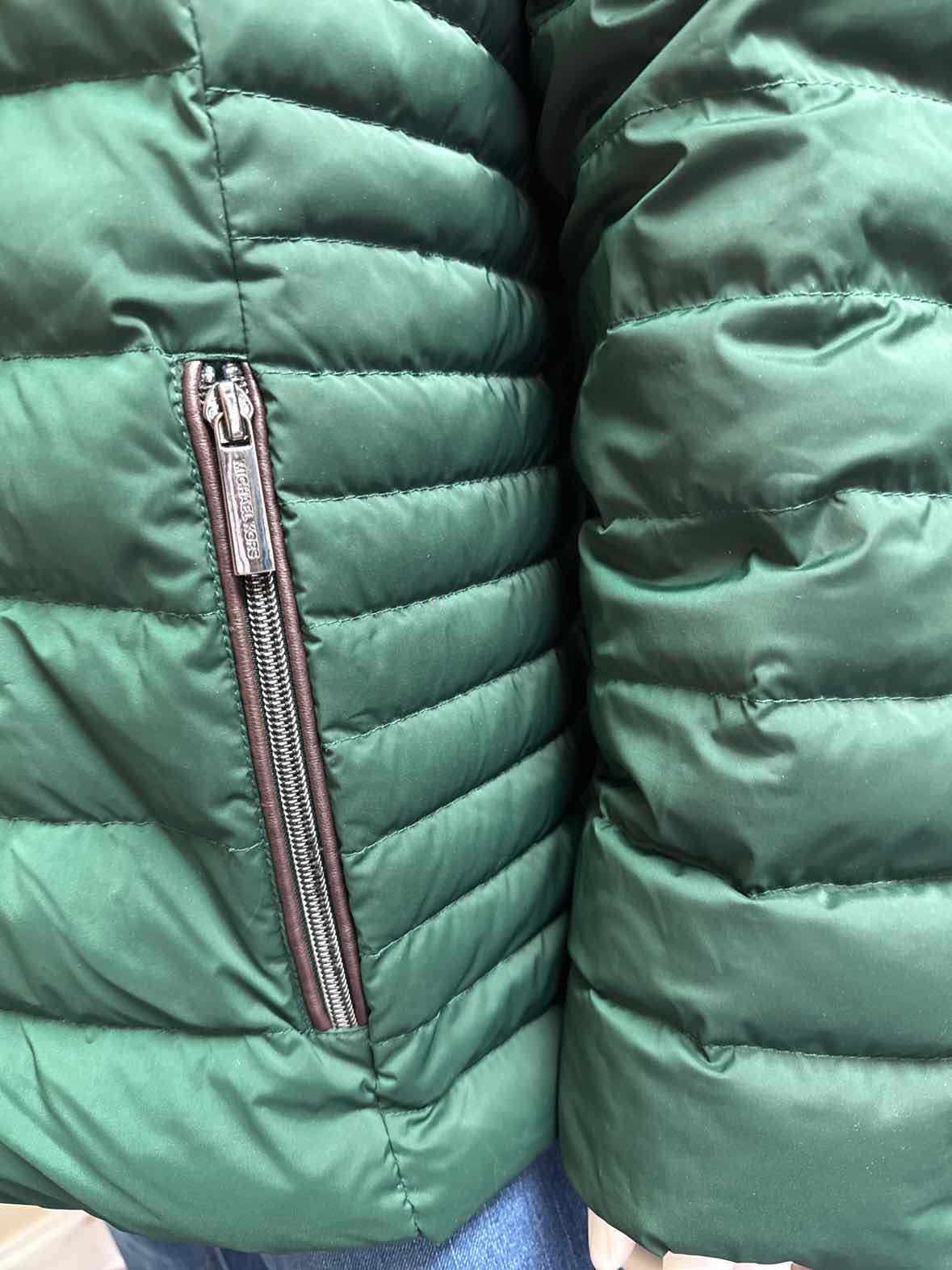 Michael Kors Size extra extra large petite Green Coat
