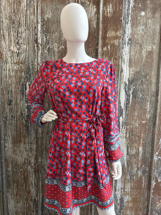Loft Size Medium Red Dress