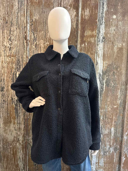Skechers Size Medium Black Shacket