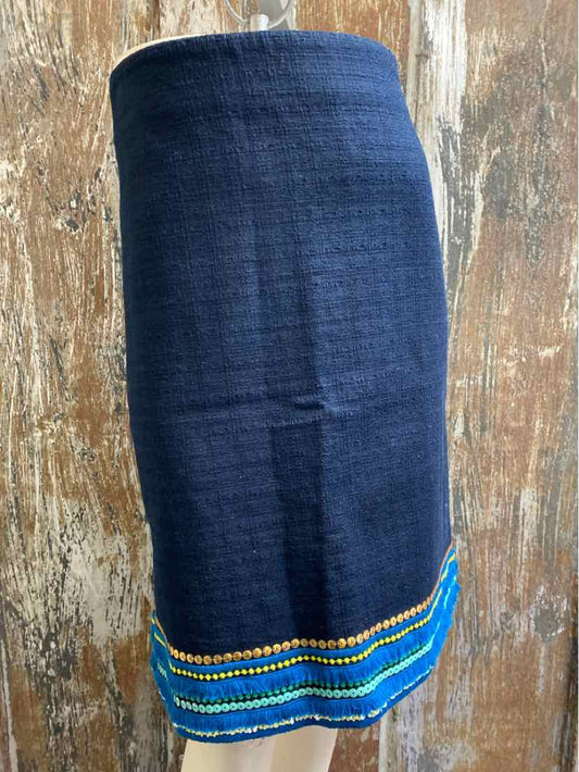 Talbots Size 6 Navy Skirt