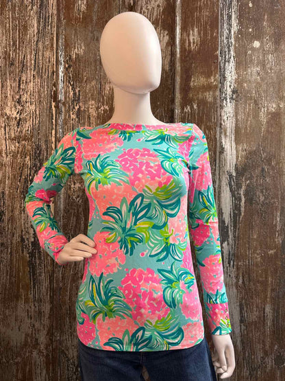 Lilly Pulitzer Size extra small pink print tops
