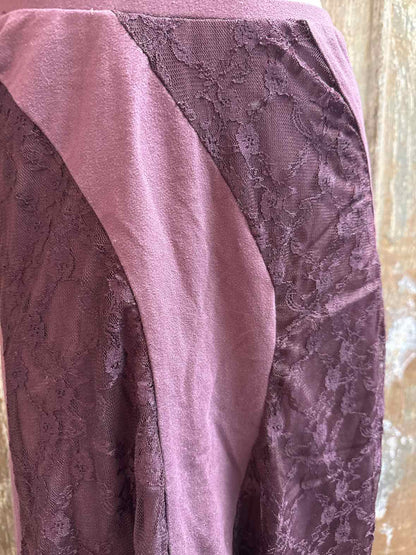 Free People Size Extra Small (0/2) Purple Skirt