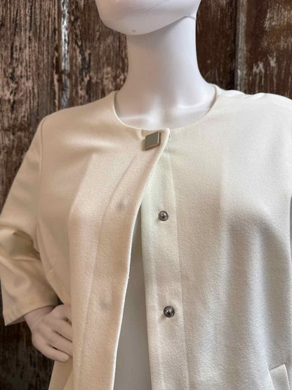 Chico's Size Large White Jacket