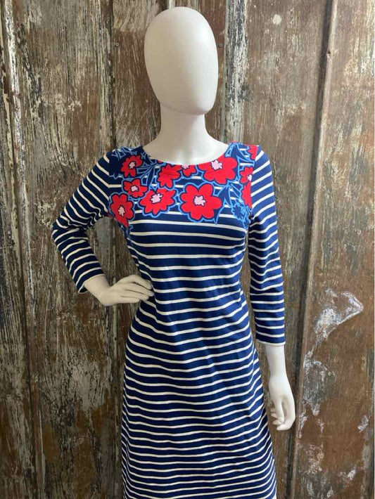 Talbots Size small blue stripe Dress